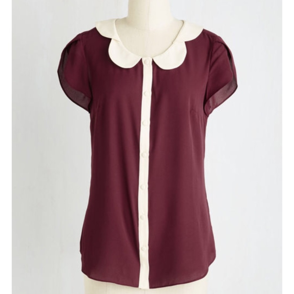 Teacher’s Petal Top by Modcloth
